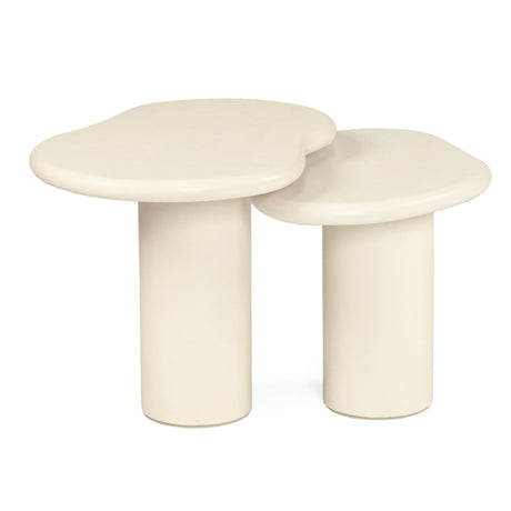 Lorenzo_micro_cement_Organic_Side_Table_0.65m_Latte