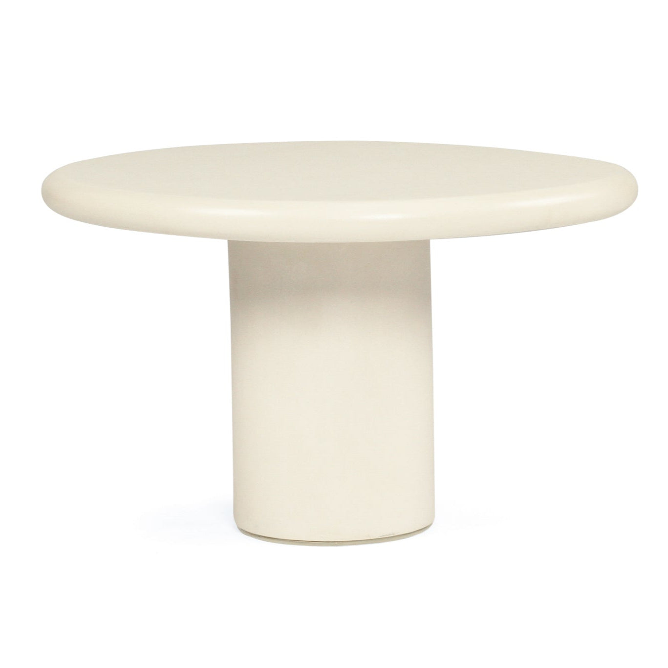 Lorenzo micro cement Organic Side Table – 0.6m (Low) – Latte