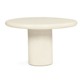 Lorenzo micro cement Organic Side Table – 0.6m (Low) – Latte