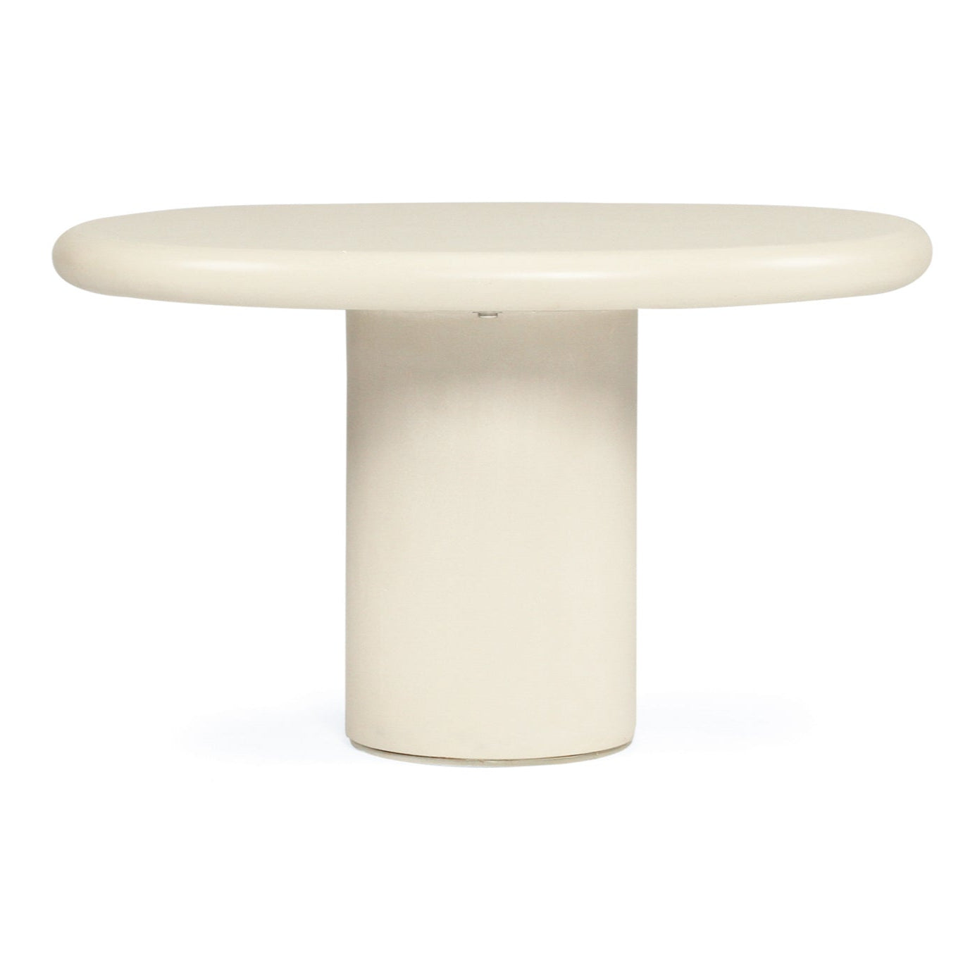 Lorenzo micro cement Organic Side Table – 0.6m (Low) – Latte