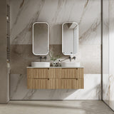 Lovina Tier Wall Hung Vanity Harvest Oak (All Sizes)