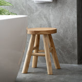 Lucerne Suar Wood Stool