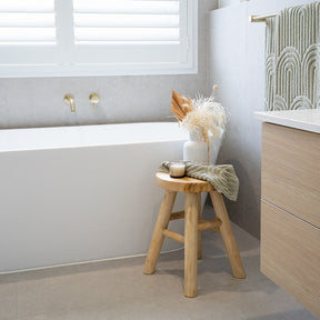 Lucerne Suar Wood Stool