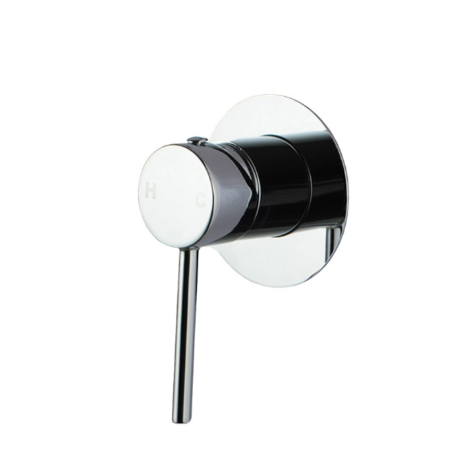 LUCID PIN Wall Mixer 80mm - Chrome