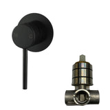 LUCID PIN Wall Mixer 80mm - Matte Black