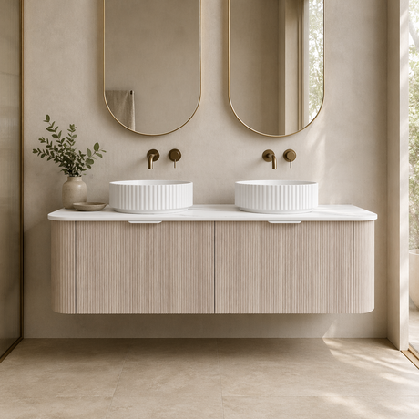 Lukka AGENA Wall Hung Vanity Coastal Oak