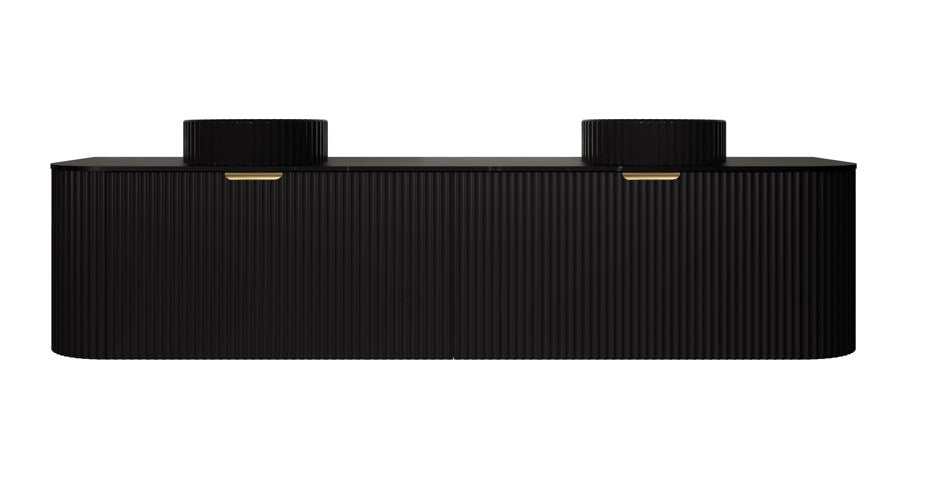 Lukka AGENA Wall Hung Vanity Matte Black