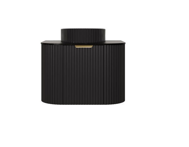 Lukka AGENA Wall Hung Vanity Matte Black 