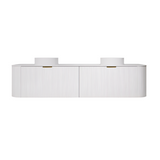 Lukka AGENA Wall Hung Vanity Matte White (All Sizes)