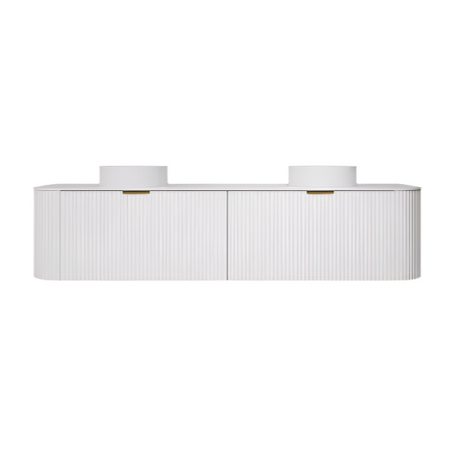 Lukka AGENA Wall Hung Vanity Matte White (All Sizes)