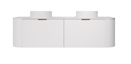 Lukka AGENA Wall Hung Vanity Matte White (All Sizes)