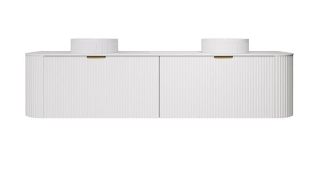 Lukka AGENA Wall Hung Vanity Matte White (All Sizes)