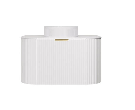 Lukka AGENA Wall Hung Vanity Matte White (All Sizes)