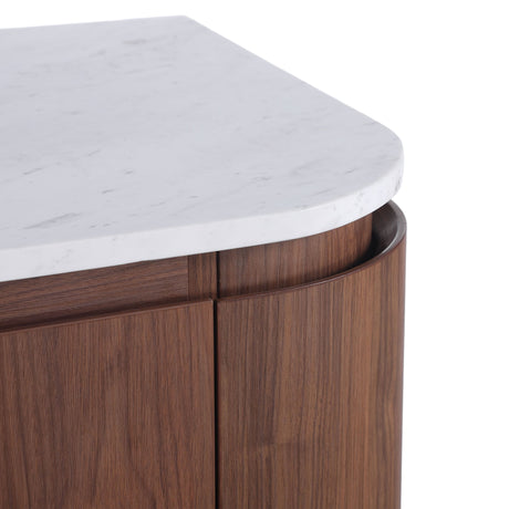 Lukka Ravello Plywood Wall Hung Vanity - Mocha Oak 