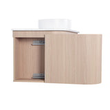 Lukka Ravello Plywood Wall Hung Vanity - Sandy Oak 