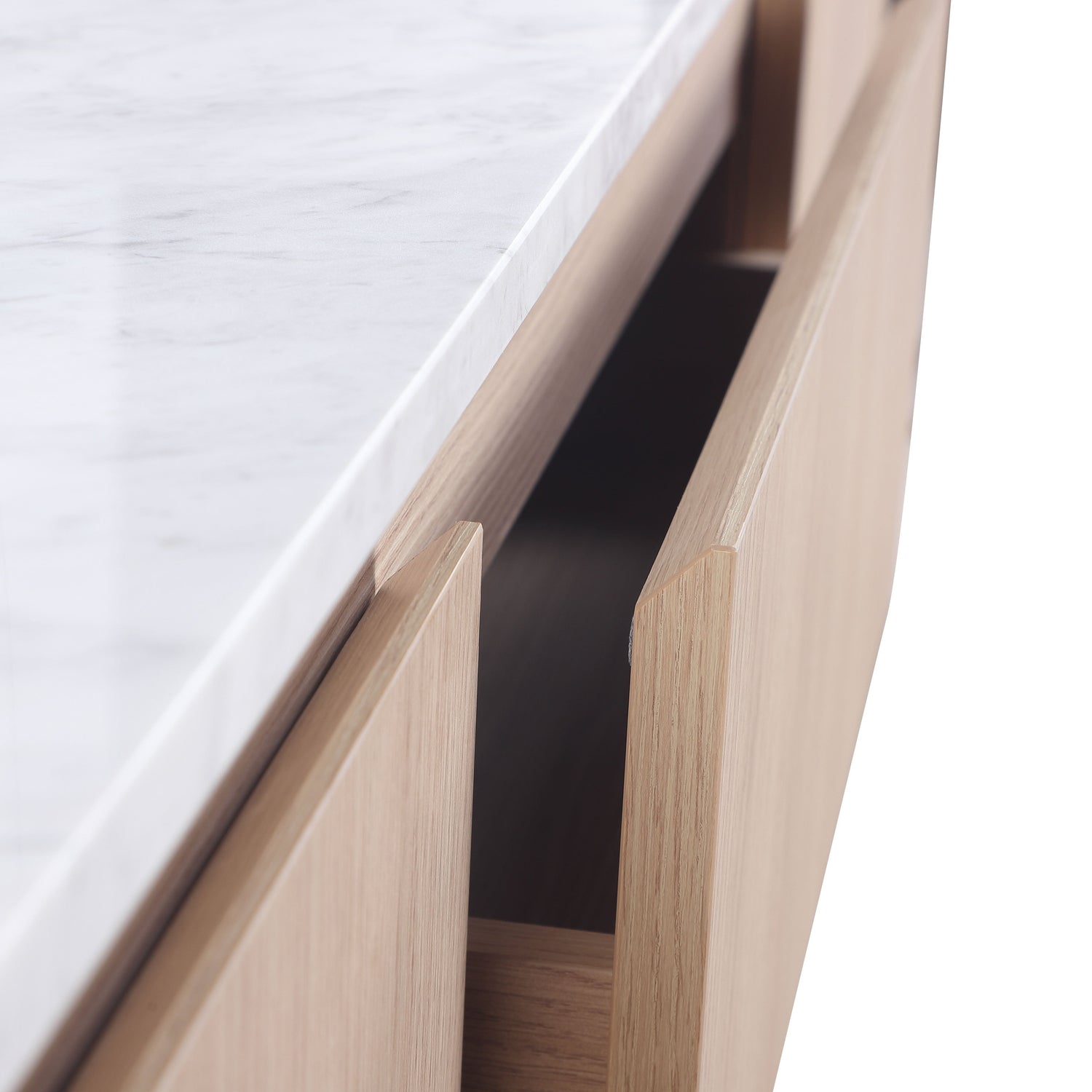 Lukka Ravello Plywood Wall Hung Vanity - Sandy Oak 