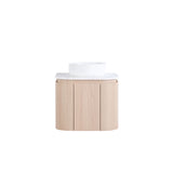 Lukka Ravello Plywood Wall Hung Vanity - Sandy Oak 