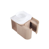 Lukka Ravello Plywood Wall Hung Vanity - Sandy Oak 