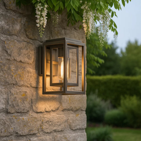Luton Exterior Wall Light Old Bronze IP43