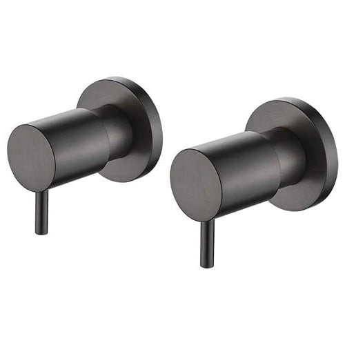 Luxury Wall Top Assemblies (Brushed Gun Metal)