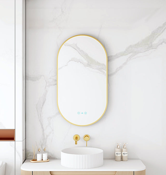 MAIA LED Oval Mirror (500×900mm)