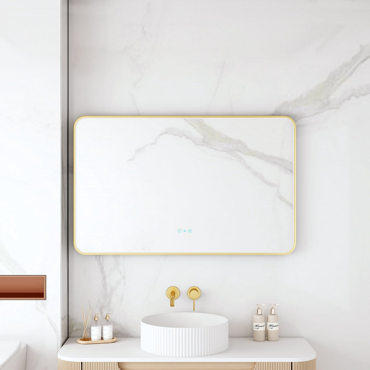 MAIA LED Rectangular Mirror (1200×750mm)