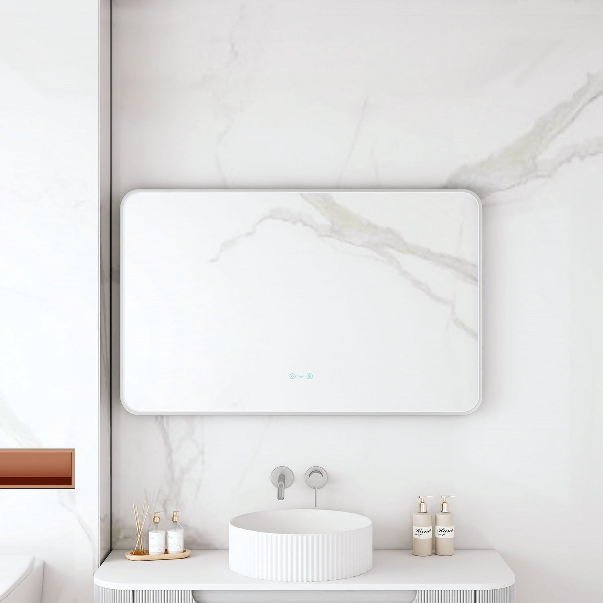 MAIA LED Rectangular Mirror (1200×750mm)