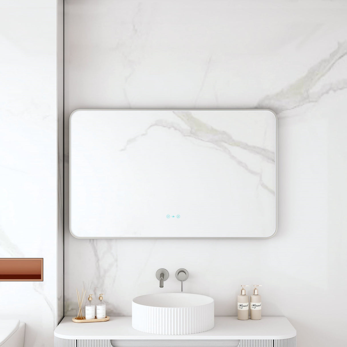 MAIA LED Rectangular Mirror (1200×750mm)