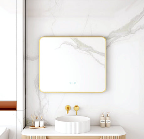 MAIA LED Rectangular Mirror (750×900mm)