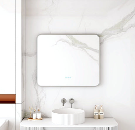 MAIA LED Rectangular Mirror (750×900mm)