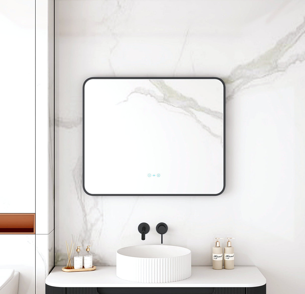 MAIA LED Rectangular Mirror (750×900mm)