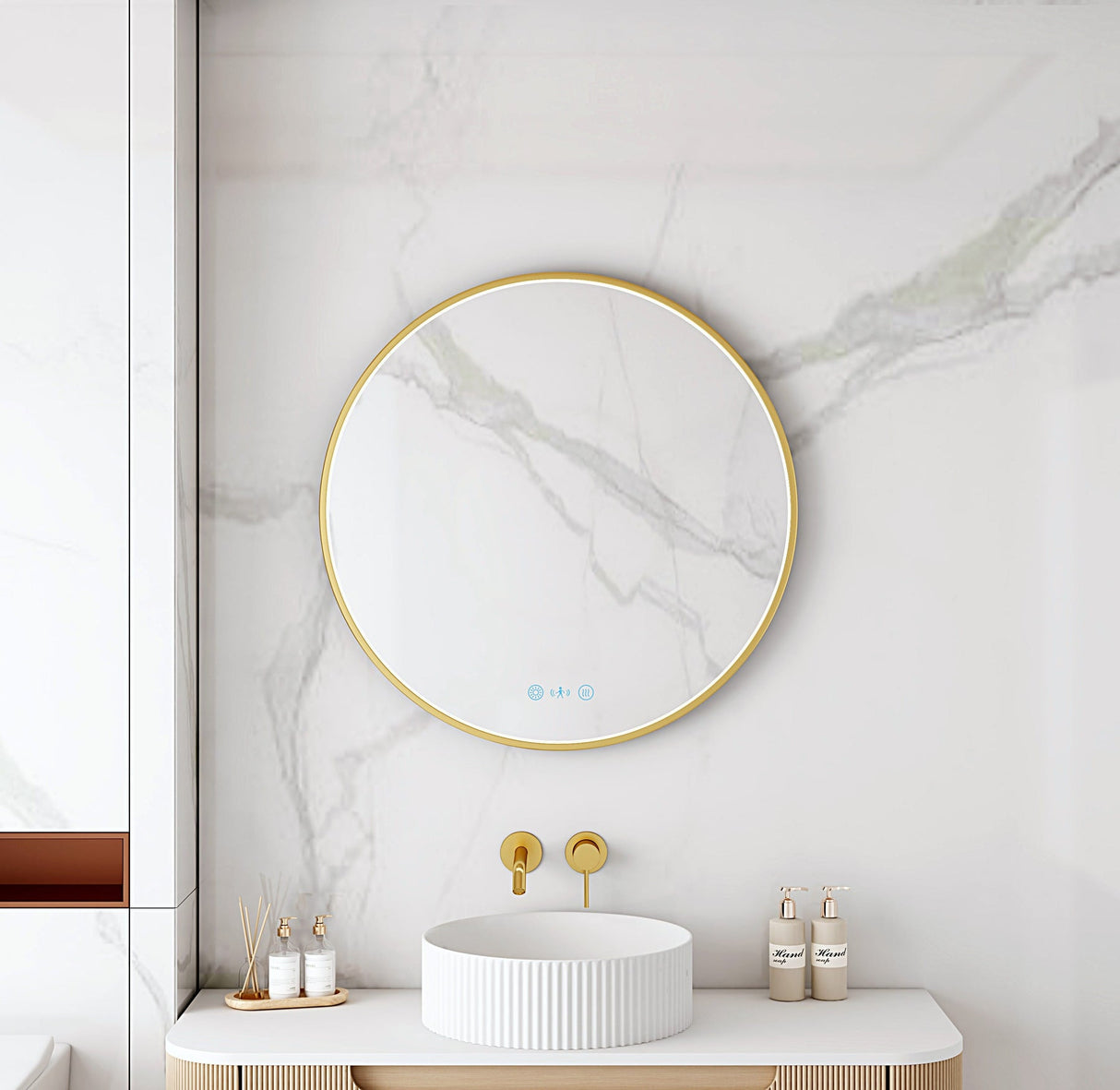 MAIA LED Round Mirror 600/750/900mm