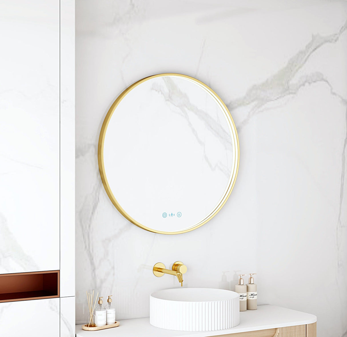 MAIA LED Round Mirror 600/750/900mm