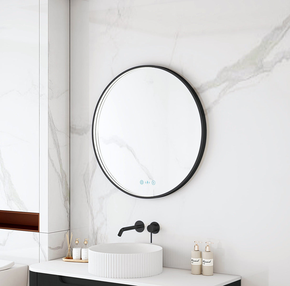 MAIA LED Round Mirror 600/750/900mm