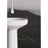 Marcello Solid Surface Free Standing Basin (Matte White)