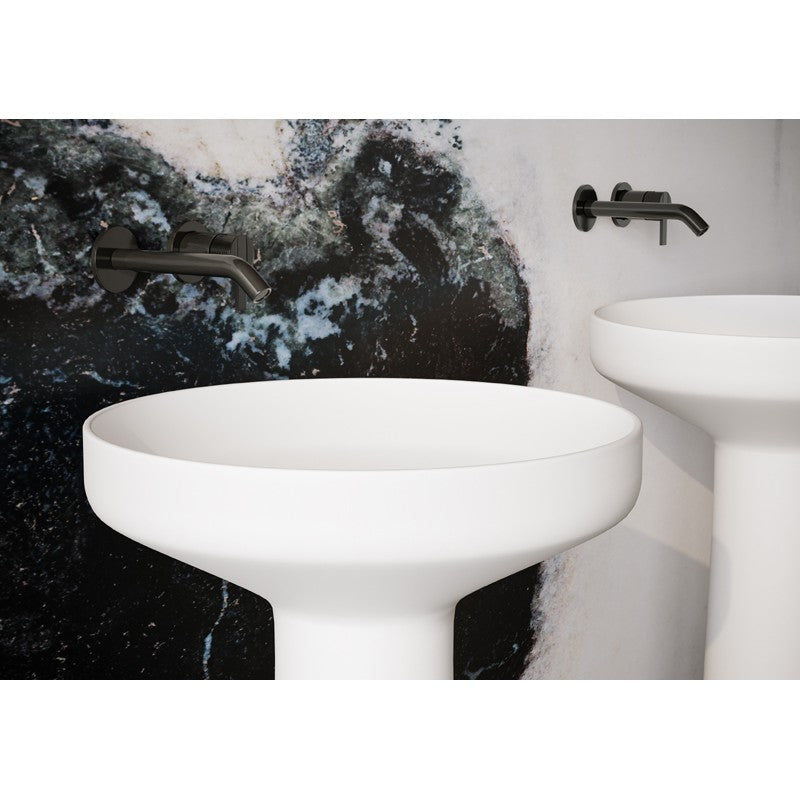 Marcello Solid Surface Free Standing Basin (Matte White)