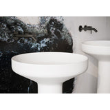 Marcello Solid Surface Free Standing Basin (Matte White)