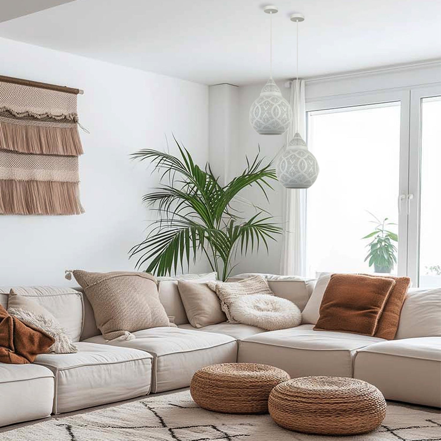 MARRAKESH_Bohemian_Interior_Bell_Shape_Pendant_Light_White