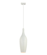 MARRAKESH: Bohemian Interior Bottle Shape Pendant Light (Black/ White)