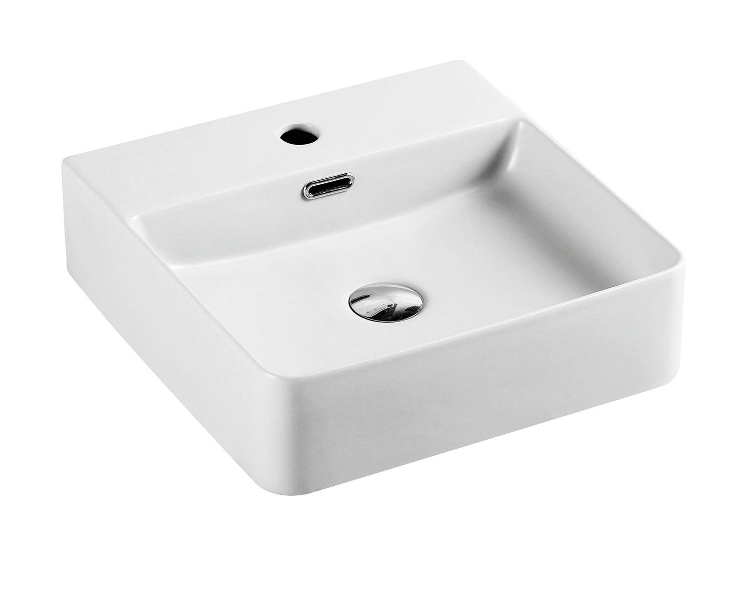 MARSAY 77 Wall Hung Square Basin (420x420x120mm)