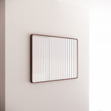 RIVA Rectangle Coloured Framed Mirror 900/1200mm (Optional Colours)