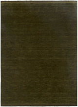 Charleston Hand-Knotted Wool Rug Green