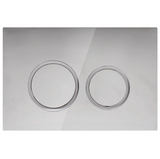 Mercio R&T Round Flush Plate - Chrome