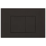 Mercio R&T Square Flush Plate - Black