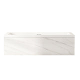 MIRA Insert & Island Bathtub – Gloss White (1500/1700) - Overflow
