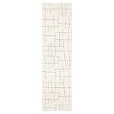 Mila Abstract Lines Brown Cream Rug - MIL10: New Arrival