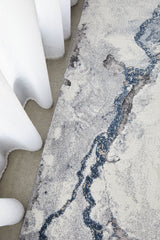 Mineral 222 Blue Runner Rug