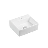 Mini 33 Compact Wall-Hung Basin (Rectangle: 330x290x110mm)