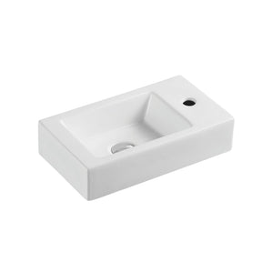 MINI 45R Compact Wall-Hung Basin (Rectangle: 470x265x100mm)