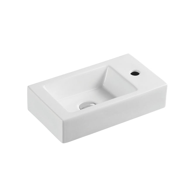 MINI 45R Compact Wall-Hung Basin (Rectangle: 470x265x100mm)